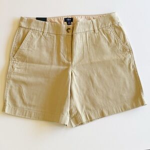 J. Crew Khaki Cotton Blend Women's Shorts